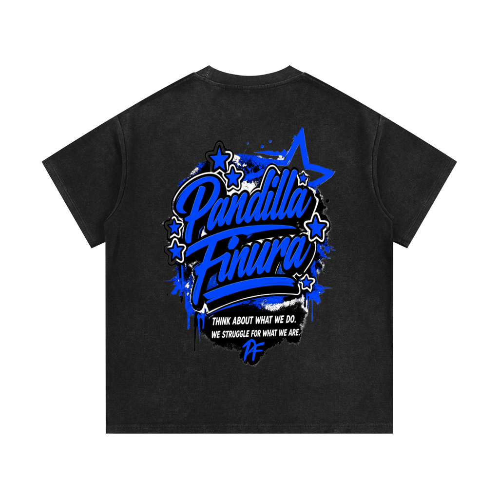 Mineral Wash Waffle Knit T-Shirt