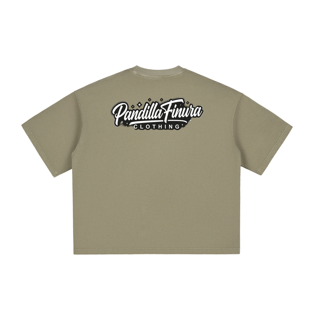 Finura Stay Shinin’ Vintage Washed Boxy T-Shirt