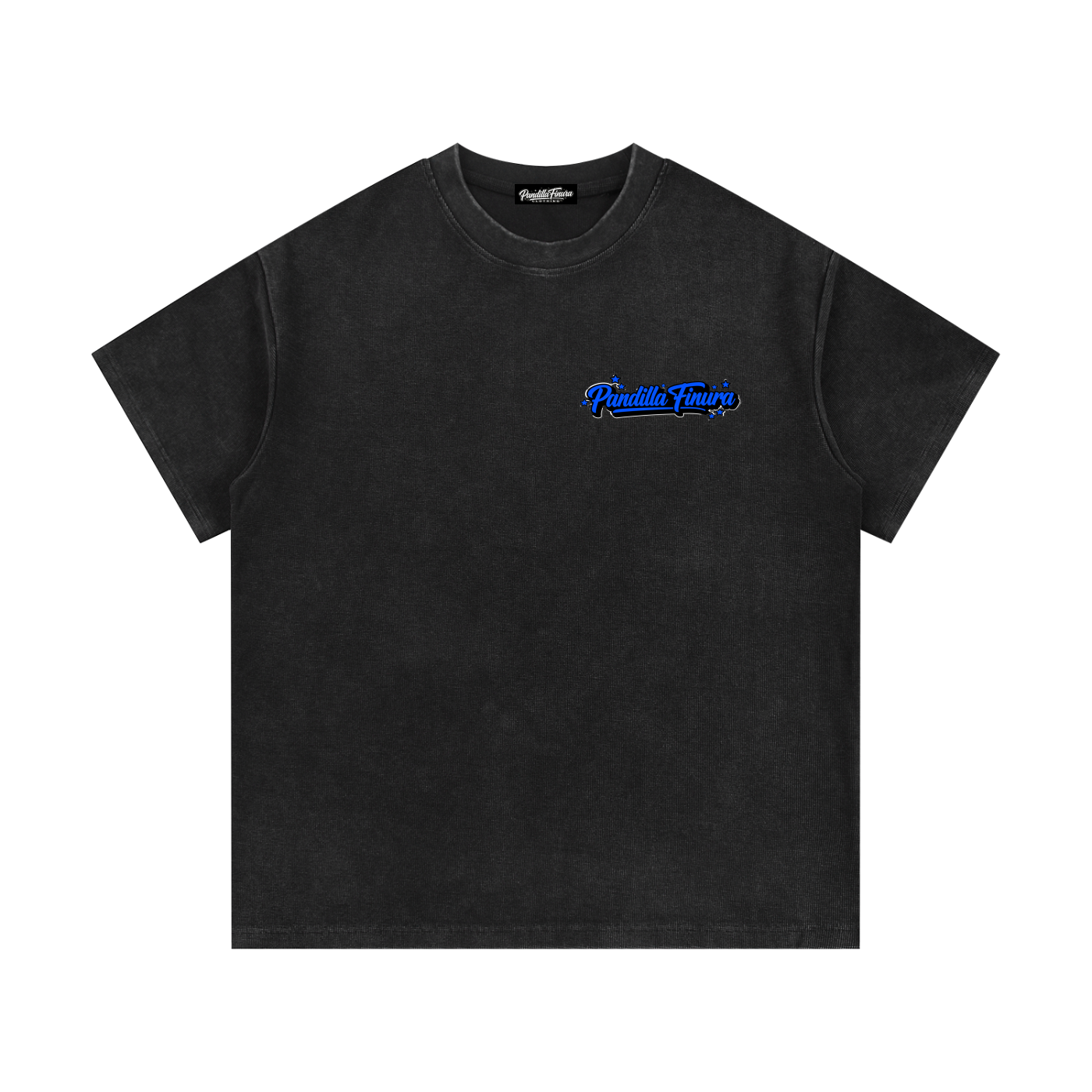 Mineral Wash Waffle Knit T-Shirt