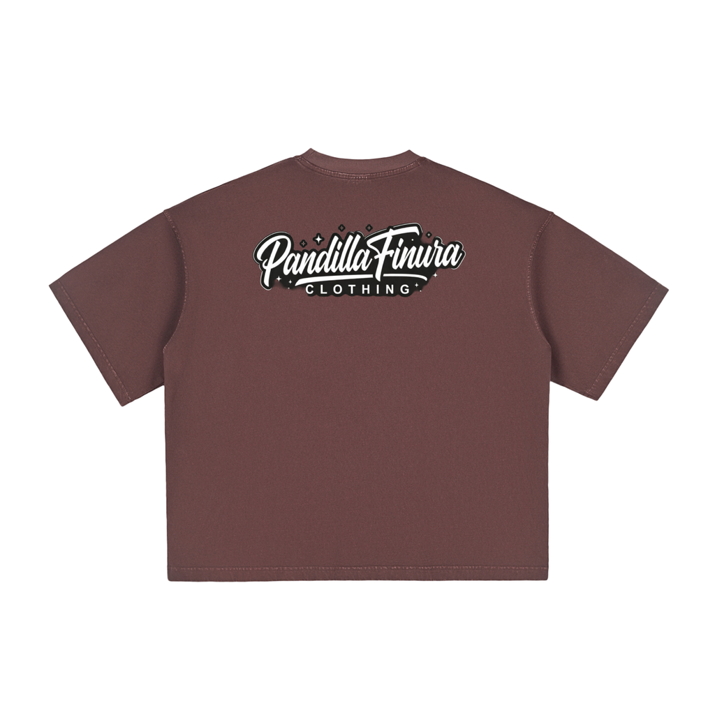 Finura Stay Shinin’ Vintage Washed Boxy T-Shirt