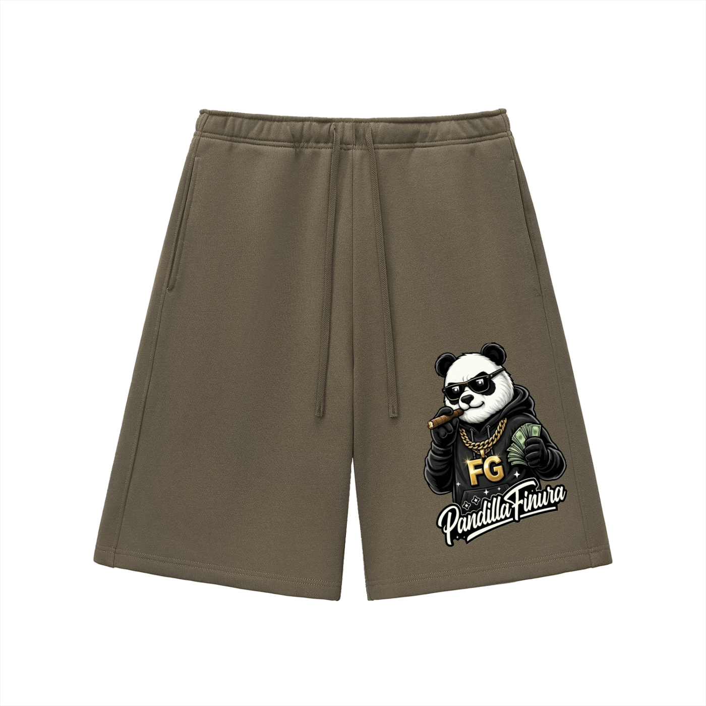 Panda Plug Fit-Heavyweight Fleece Shorts