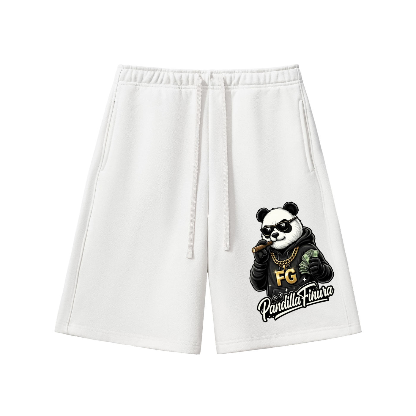 Panda Plug Fit-Heavyweight Fleece Shorts