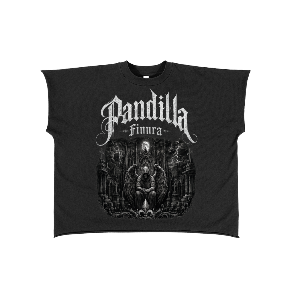 Raw Edge Boxy Non-Shrink T-Shirt
