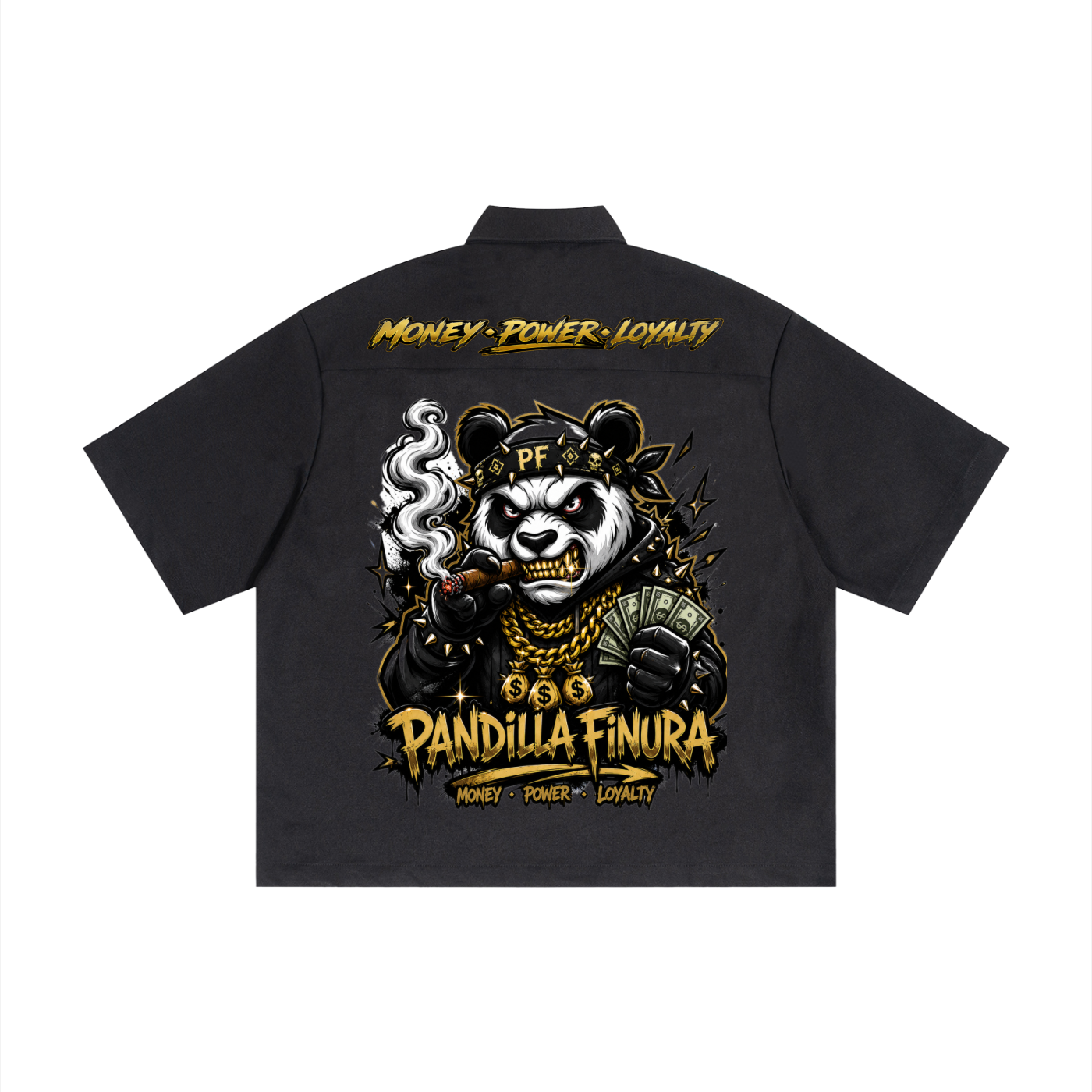 Pandilla Finura “Money Power Loyalty” Shirt