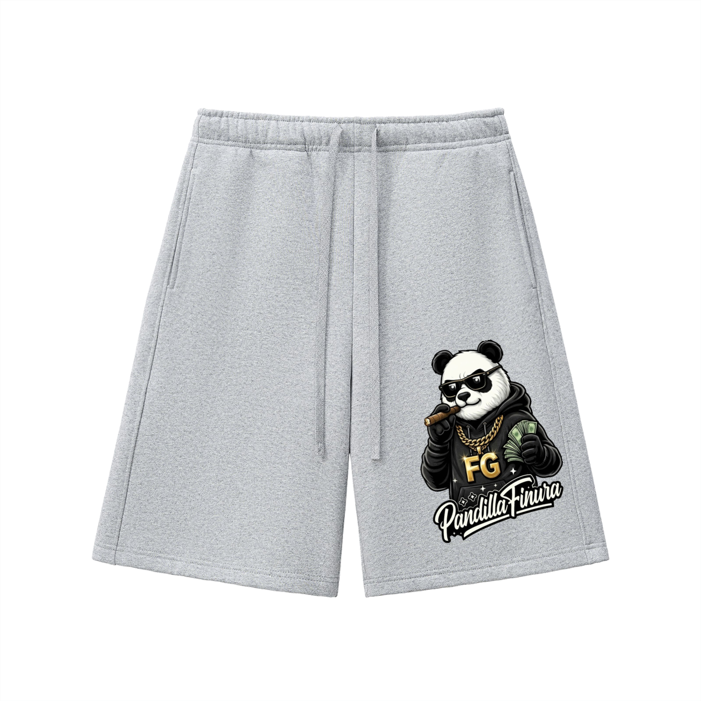 Panda Plug Fit-Heavyweight Fleece Shorts