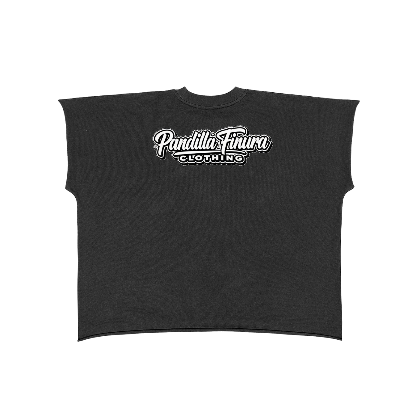 Raw Edge Boxy Non-Shrink T-Shirt