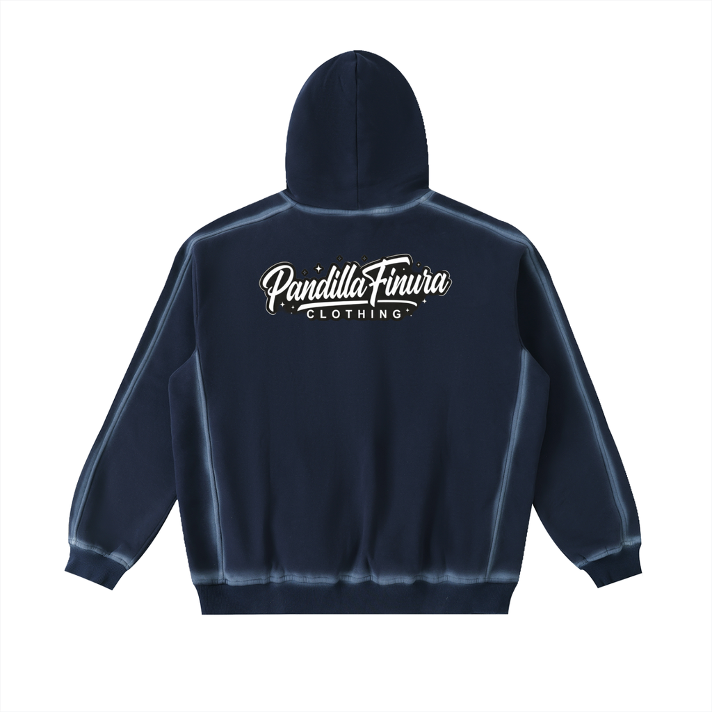 Pandilla Finura-Finura Sunfaded Edge Fleece Hoodie