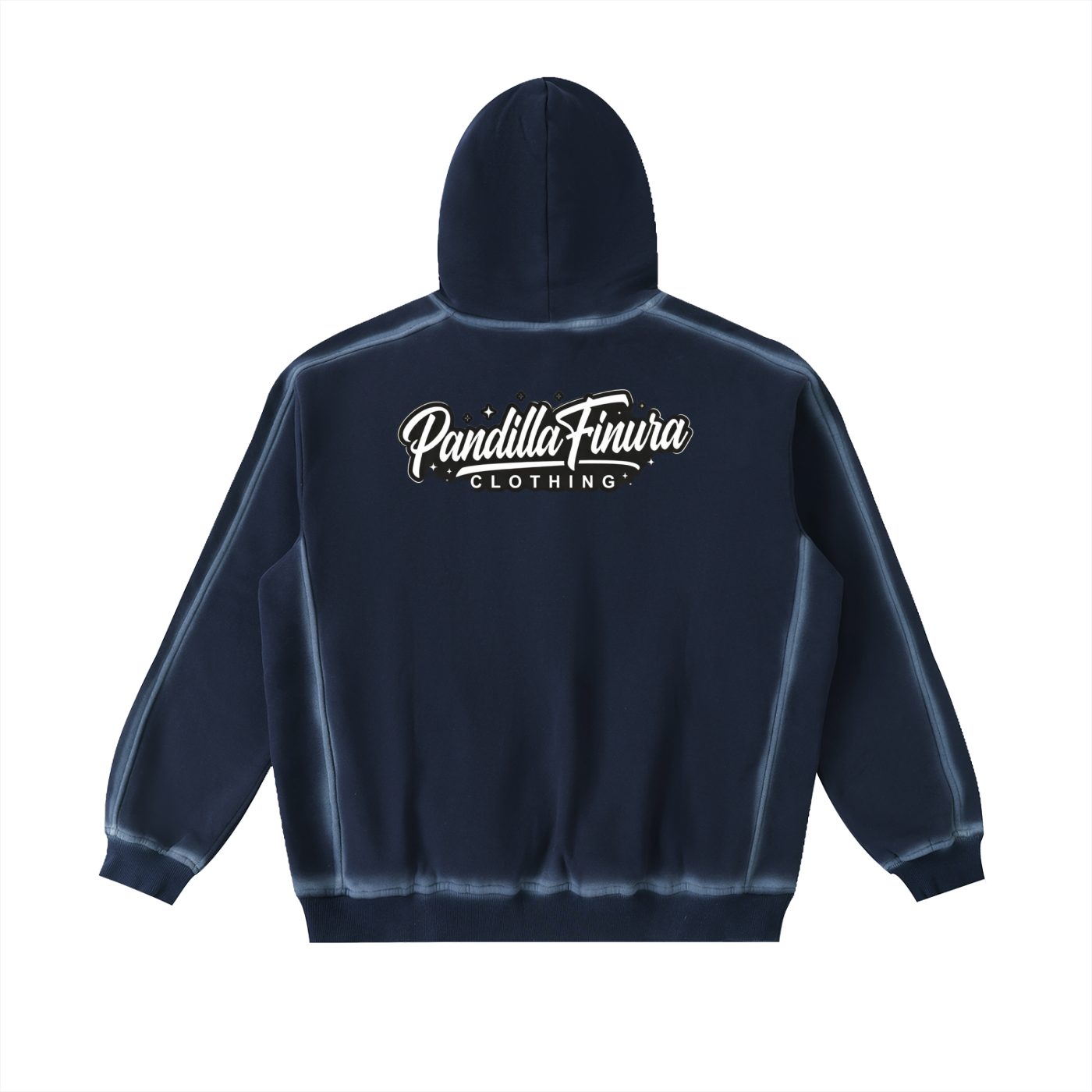 Pandilla Finura-Finura Sunfaded Edge Fleece Hoodie