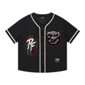Contrast Piped Button-Up Jersey