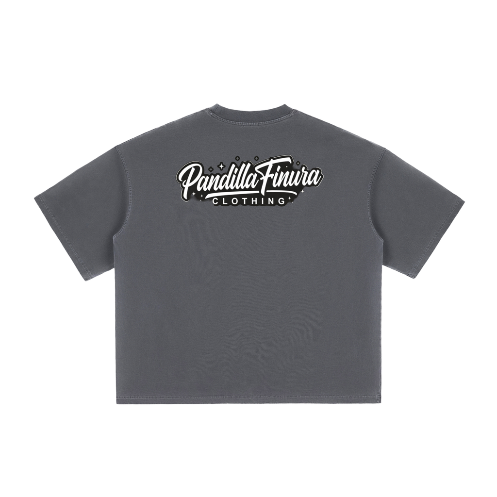 Finura Stay Shinin’ Vintage Washed Boxy T-Shirt