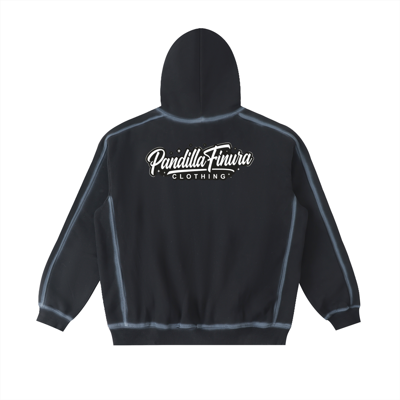 Pandilla Finura-Finura Sunfaded Edge Fleece Hoodie