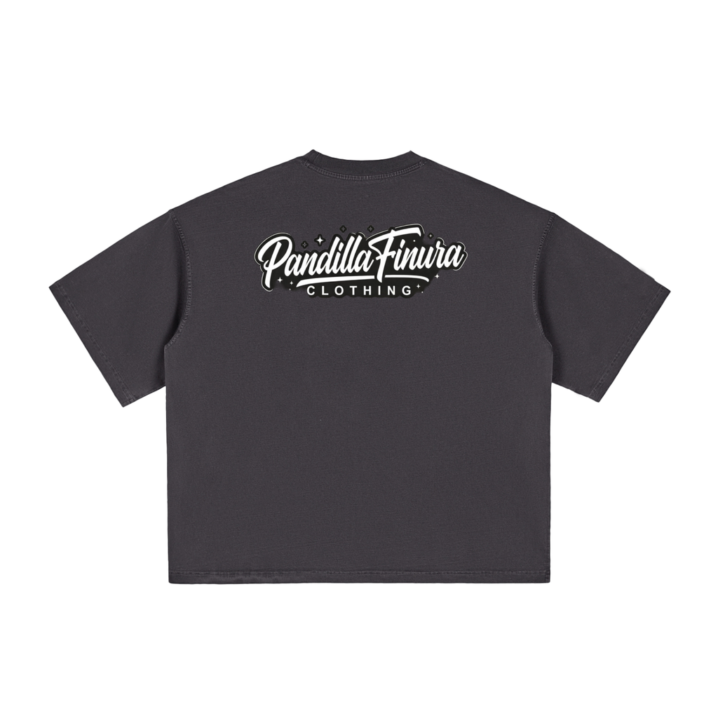 Finura Stay Shinin’ Vintage Washed Boxy T-Shirt