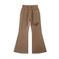 Vintage Washed Flared Fleece Pants