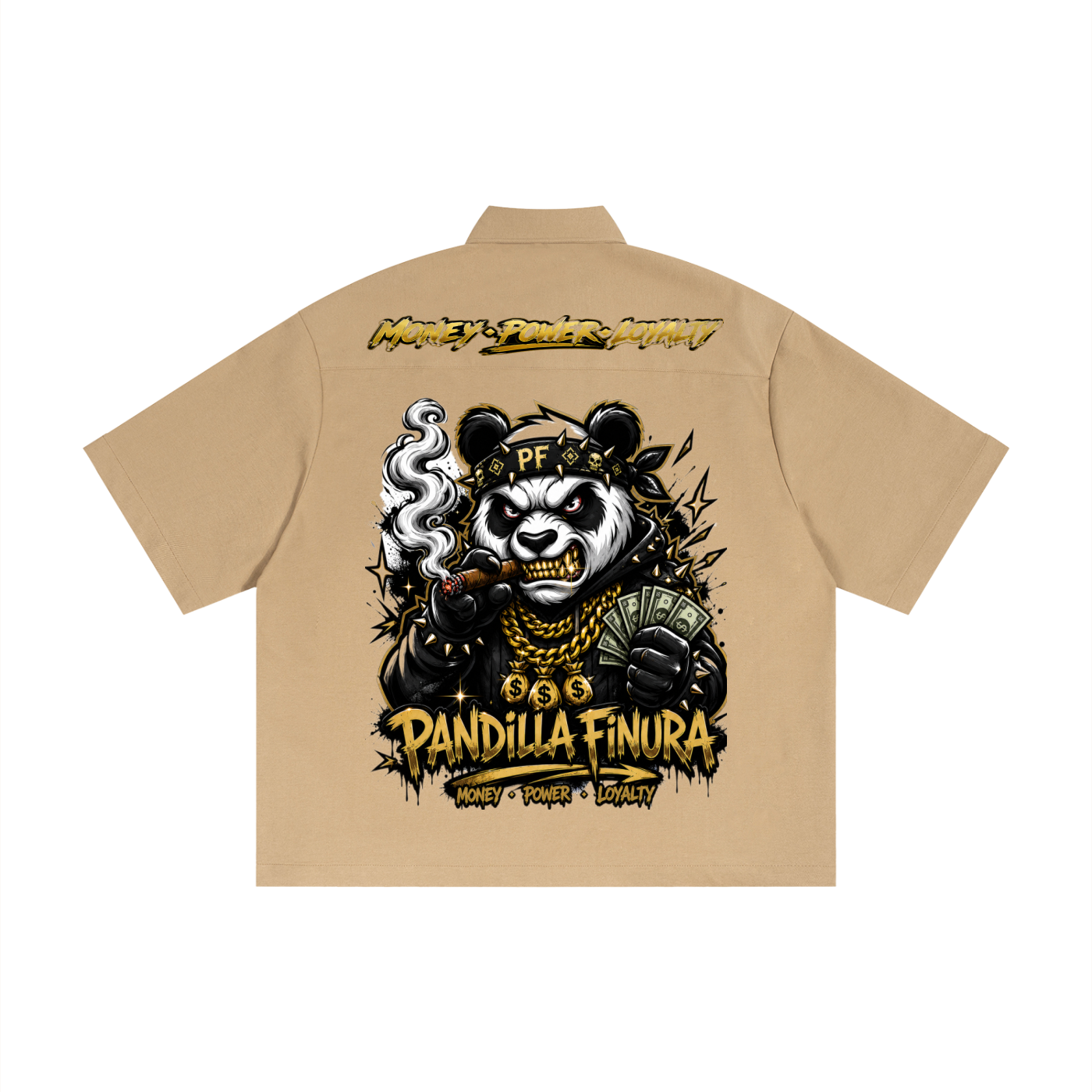 Pandilla Finura “Money Power Loyalty” Shirt